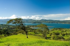 Vue sur le lac Arenal au Costa Rica
