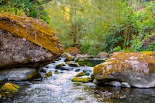 Paysage de la rivière Savegre