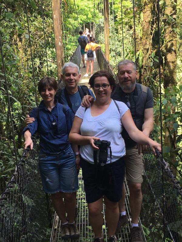 Nos clients aux Ponts suspendus