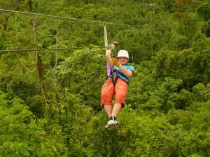 Le canopy tour Ecoglide