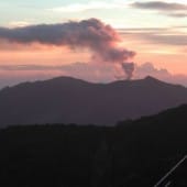 Volcan Turrialba éruption