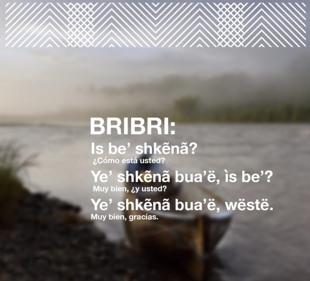 langue BriBri, petite introduction