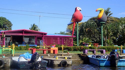 Embarcadère à Tortuguero