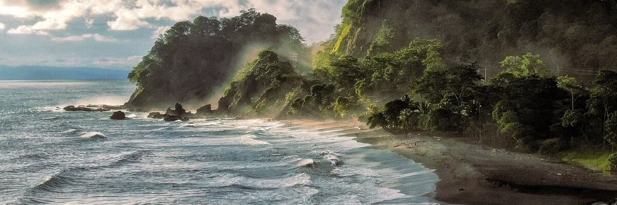 paysage mer jungle corcovado is costa rica decouverte