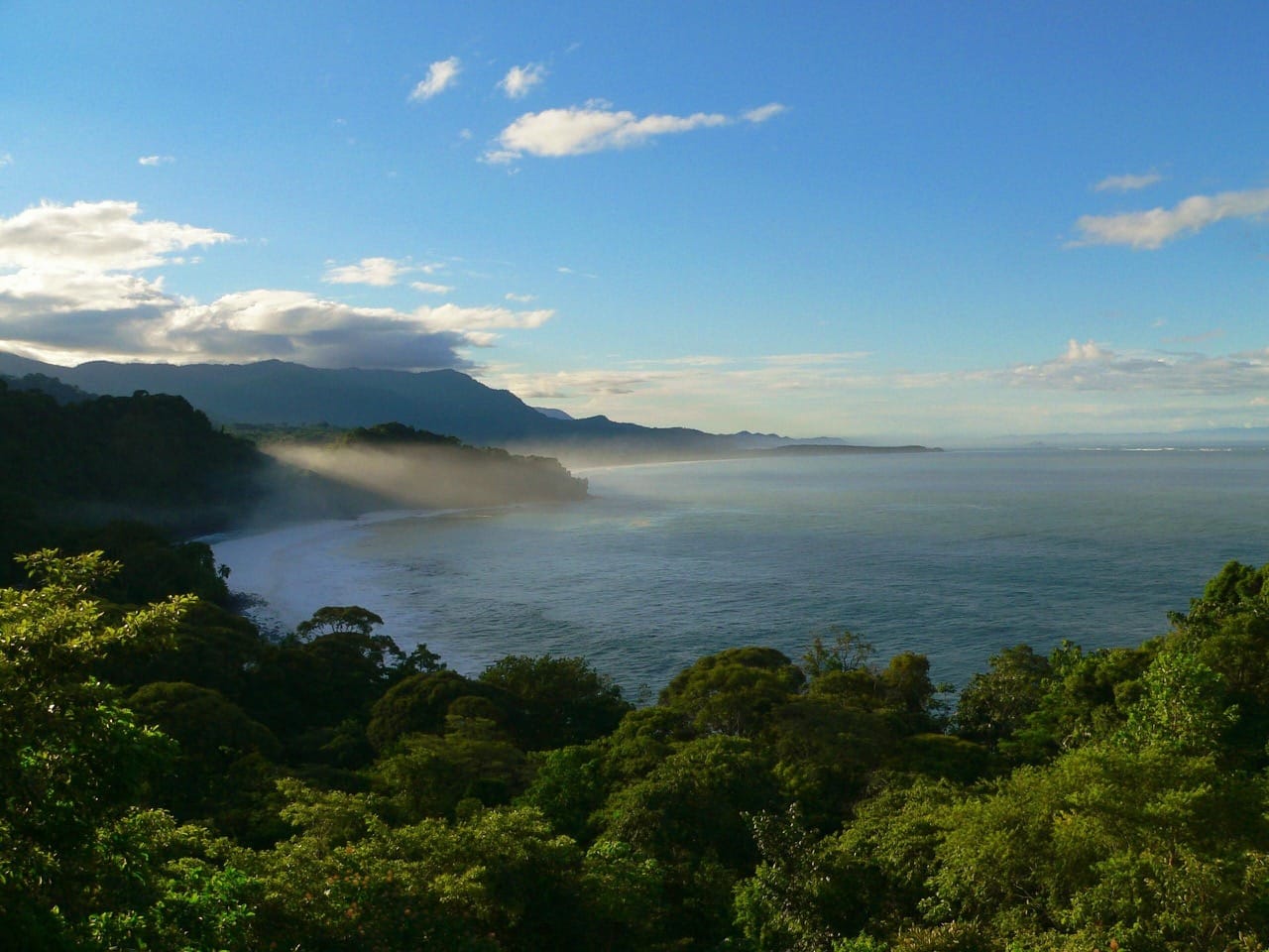 Paysage du Costa Rica : Dominical