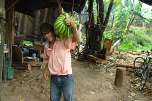 Planteur de banane Costa Rica