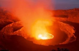 Volcan Masaya : lave à ciel ouvert