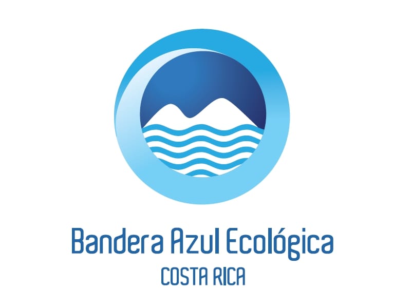 La bandeja azul Costa Rica logo