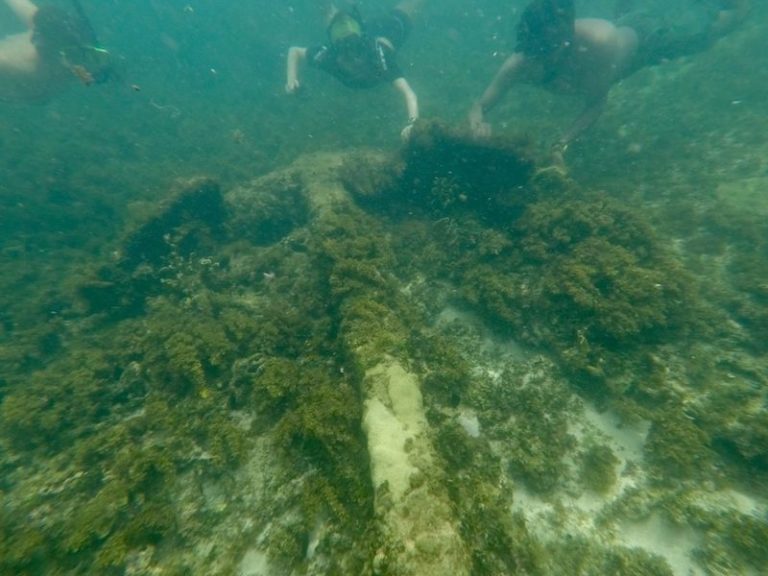 ancre subaquatique costa rica decouverte