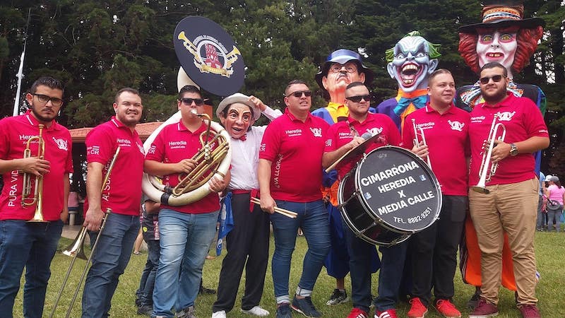 mascarade cimarrona costa rica decouverte