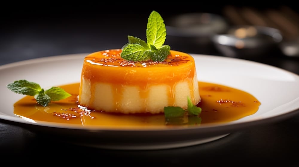 Cococonut flan