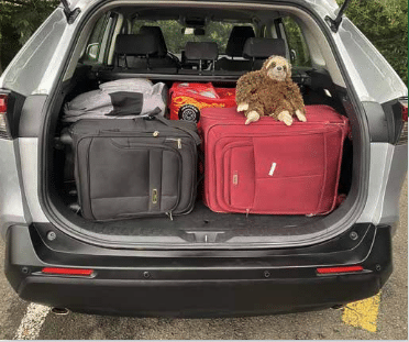 Toyota Rav 4 volume coffre