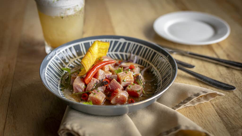 Ceviche, element de la gastronomie du costa rica